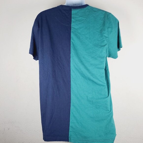 Hollister Men's Navy Green California Crew Neck Short Sleeve T-Shirt Size L - Picture 3 of 6